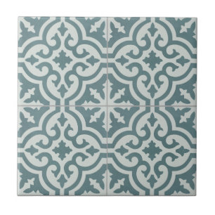 Carreau Carrelage en céramique - Style marocain Turquoise