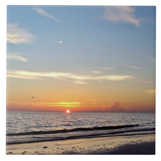 Carreau Carrelage en céramique sur la plage (Devant)