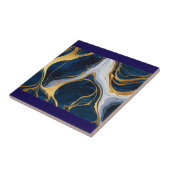 Carreau "Carrelage en céramique texturé de marbre luxueux" (Côté)