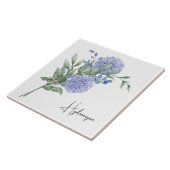 Carreau Carrelage en céramique/Trivet-Floral Hydrangea (Côté)