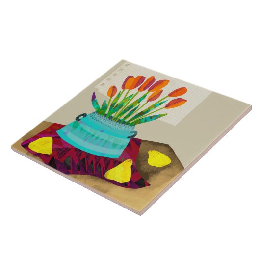 Carreau Carrelage en céramique Tulip (Côté)