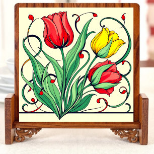 Carreau Carrelage en céramique Tulip Radiance