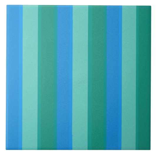 Carreau Carrelage en céramique Turquoise atomique et rayur (Devant)