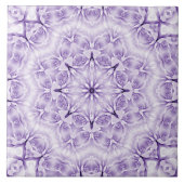 Carreau Carrelage en céramique violet blanc (Devant)