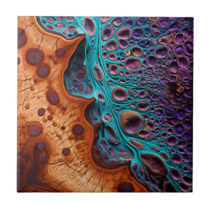 Carreau Carrelage en céramique violet Turquoise