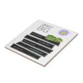 Carreau Carrelage en céramique White and Black Dream Big S (Côté)