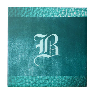 Carreau Carrelage en cuir clair Faux Ocean - Design B