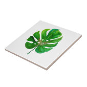 Carreau Carrelage en feuilles de Monstera (Côté)