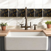 Carreau Carrelage en marbre de luxe de minuit