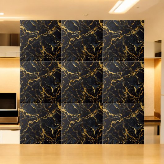 Carreau Carrelage en marbre de luxe de minuit