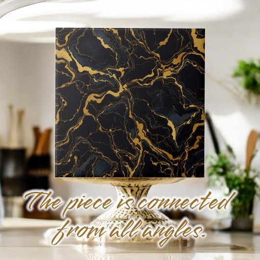 Carreau Carrelage en marbre de luxe de minuit