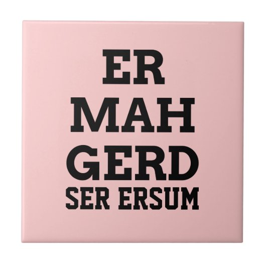 Carreau Carrelage Ermahgerd (Devant)