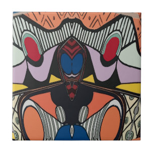 Carreau Carrelage espagnol Alien Abstrait