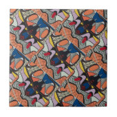 Carreau Carrelage espagnol de style Abstrait (Devant)