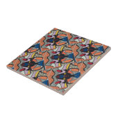 Carreau Carrelage espagnol de style Abstrait (Côté)