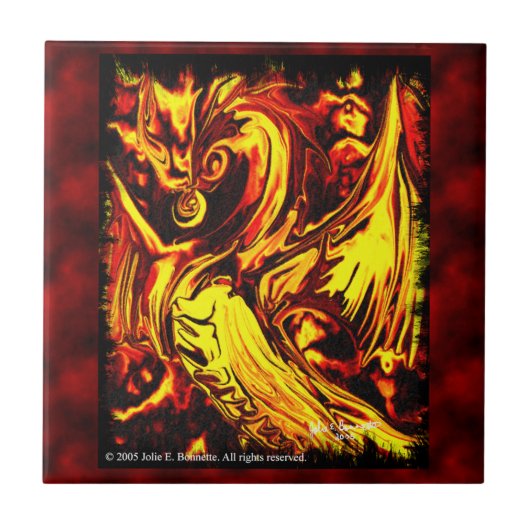 Carreau Carrelage Fire Spirit (Devant)