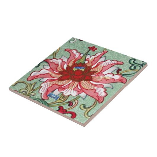 Carreau Carrelage (Fleur grecque) RFPMDesigns ©️ 2024 (Côté)