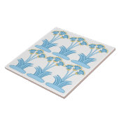 Carreau Carrelage floral mycène (Côté)