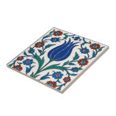 Carreau Carrelage floral ottoman - Design Tulip traditionn (Côté)