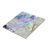 Carreau Carrelage floral romantique (Côté)