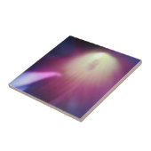 Carreau Carrelage Floral Rose-Violet (Côté)