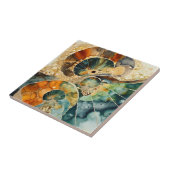 Carreau Carrelage Fossile Gem Ammonite (Côté)