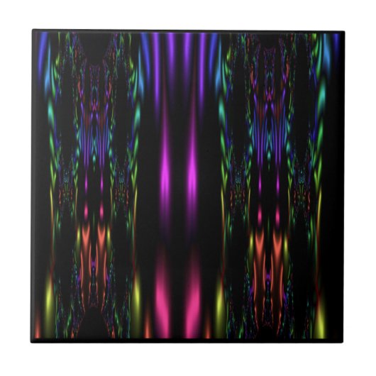 Carreau Carrelage Fracté Noir (Devant)