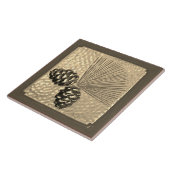 Carreau Carrelage Golden Ponderosa Pinecone (Côté)