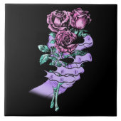 Carreau Carrelage gothique Bouquet (Devant)