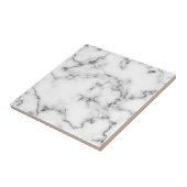 Carreau Carrelage gris et blanc, effet Marbre (Côté)