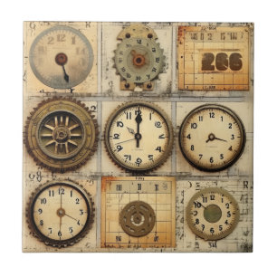 Carreau Carrelage industriel vintage