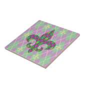 Carreau Carrelage Jacquard Carnaval (Côté)