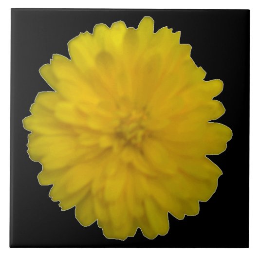 Carreau Carrelage jaune Marigold (Devant)