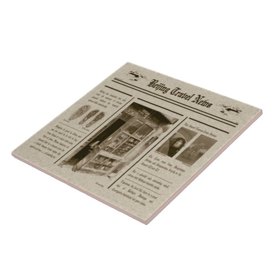 Carreau Carrelage journal (Côté)