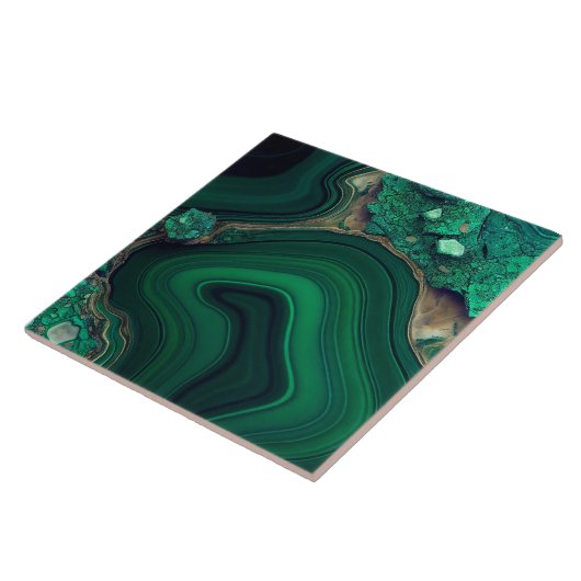 Carreau Carrelage Malachite (Côté)