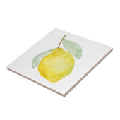 Carreau Carrelage méditerranéen, citron de style sicilien  (Côté)
