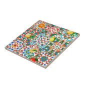 Carreau Carrelage méditerranéen, mosaïque, citron, art d'é (Côté)