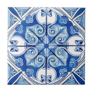 Carreau Carrelage méditerranéen, Portugais, Azulejo, Majol