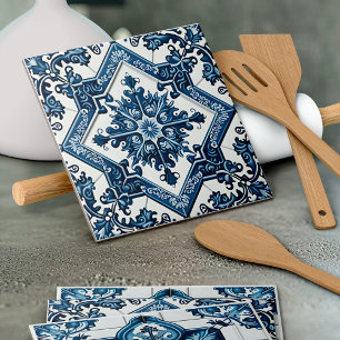 Carreau Carrelage méditerranéen, Portugais, Azulejo, Majol