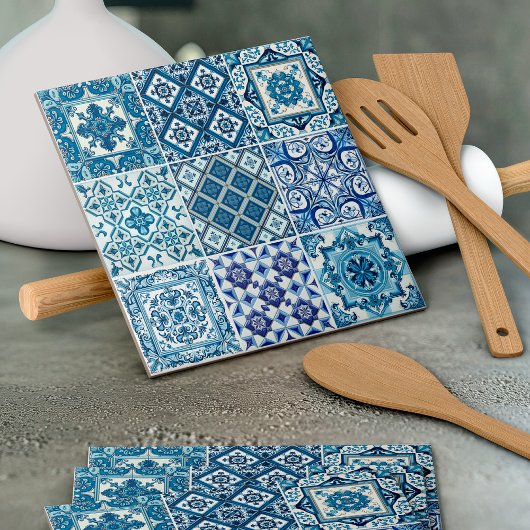 Carreau Carrelage méditerranéen, Portugais, Azulejo, Majol