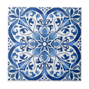 Carreau Carrelage méditerranéen, Portugais, Azulejo, Majol