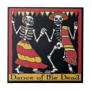 Carreau Carrelage mexicain, Danse des morts