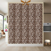 Carreau Carrelage Motif Brown et blanc