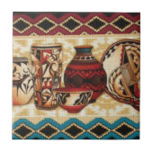 Carreau Carrelage Motif de style sud-ouest (Devant)