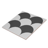 Carreau Carrelage Motif des cercles de style victorien (Côté)