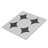 Carreau Carrelage Motif des cercles de style victorien (Côté)