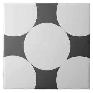 Carreau Carrelage Motif des cercles de style victorien