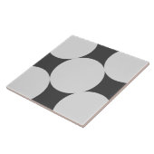 Carreau Carrelage Motif des cercles de style victorien (Côté)