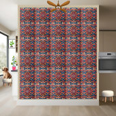 Carreau Carrelage Motif Floral Floride Scandinave