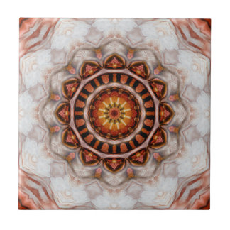 Carreau Carrelage Motif géométrique rose Gold Floral Star